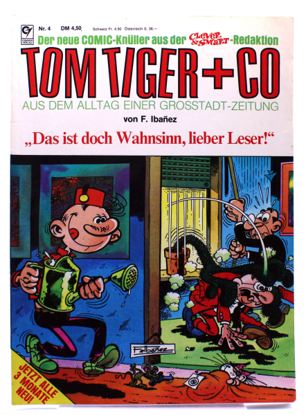 TOM TIGER + CO Comic-Album (Softcover) Nr. 4 von Condor